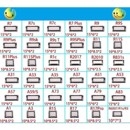 Earpiece Speaker OPPO R7 R7S R7C R9 R9S R9P R9SK R9ST R11SP R1C R2017 R2010 R831S Loudspeaker Smartphone Inner Repair Part FPC