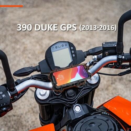 For 390 Duke 2013-2016 2015 2014 NEW Motorcycle Accessories Black Mobile Phone Holder GPS Stand Bracket