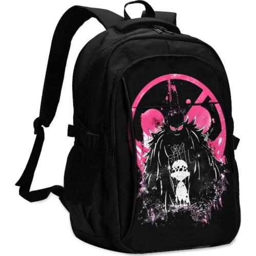 Doflamingo Backpacks Kawaii foldable Workout Backpack Teen Large Bags