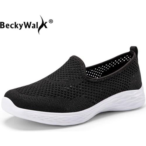 Women Flats Sneakers Spring Mesh Breathable Sneakers Women Casual Shoes Summer Trainers Zapatillas Mujer Female Shoes WSH3665