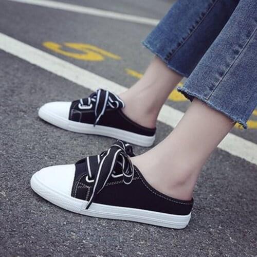 Summer womens Shoes 2021 New Shoes Leisure Students Flat Canvas Shoes Fashion Shoes