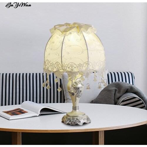European style desk lamp bedroom bedside lamp