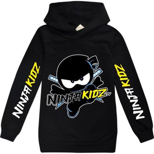 The Ninja Kids NINJA KIDS Toddler Boys and girl Fall Clothes 2021 Spring Boutique Outfits The Ninja Kids Tops Hoodies Shirt