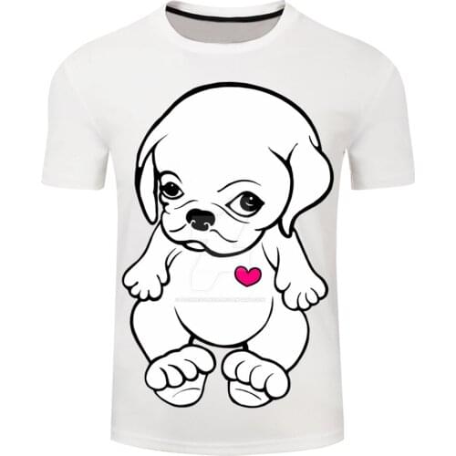 New 2021 3D Printed Cute Dog Fashion Kids Boy Girl Unisex T Shirt Casual Summer Men Women Children Cartoon T-Shirt Tops Tees