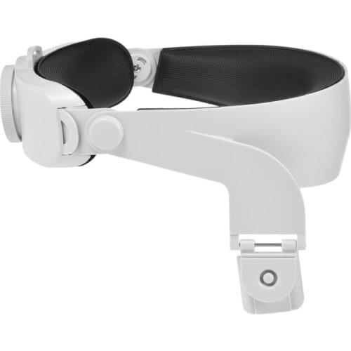 VR Headset Headband Head Strap for Oculus Quest 2 Lightweight VR Headset Headwear Headband Abs Plastic and Sponge Pad