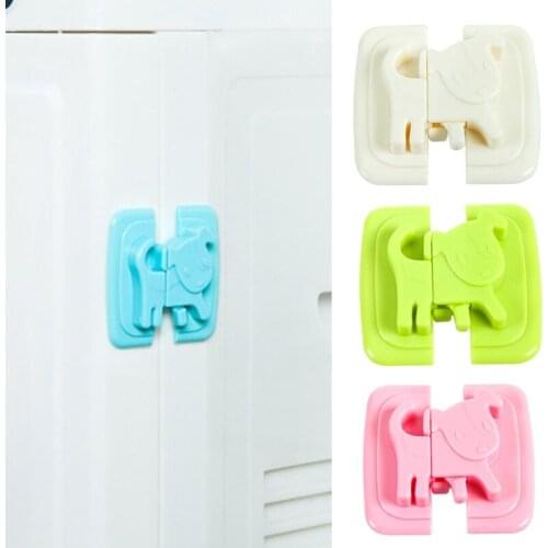 Baby Safety Products Cartoon Shape Kids Baby Care Safety Security Cabinet Locks & Straps Products For Fridge Door Cabinet Locks