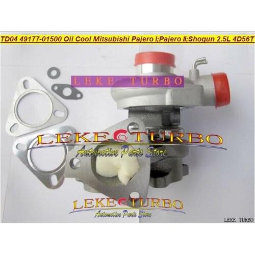 TD04 49177-01500 49177 01500 Oil Cooled Turbo Turbocharger For Mitsubishi Pajero I 1986-90 II 90-91;Shogun 84-91 4D56 4D56T 2.5L