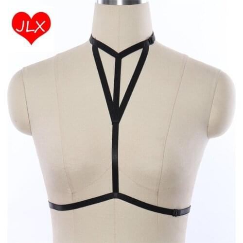 Womens Sexy Elastic Mistress Body Harness Lingerie Body Cage Bondage Harness Belt Goth Fetish Exotic Witchy Burlesque Corset