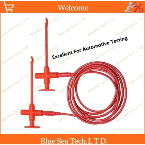 1 sets Automotive maintenance&Multimeter industry test tool,Professional full insulation quick test hook/clip with 4mm socket