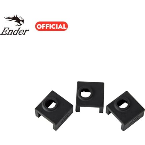 3pcs/Lots 3D Printer Heater Block Silicone Cover MK7/MK8/MK9 Hotend for Creality CR-10,10S,S4,S5,Ender-3 ender-3 pro ender3v2