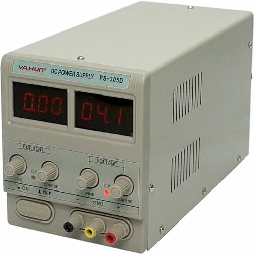 5sets YAXUN PS-305D 30V 5A DC Power Supply For Lab Adjustment Digital Regulated DC Power Supply