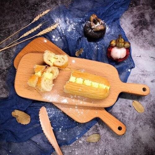 Wooden Pizza Sushi Bread Whole Tray Cutting Board Fruit And Vegetable Cutting Board Can Hung Durable Kitchen Tool Accessories