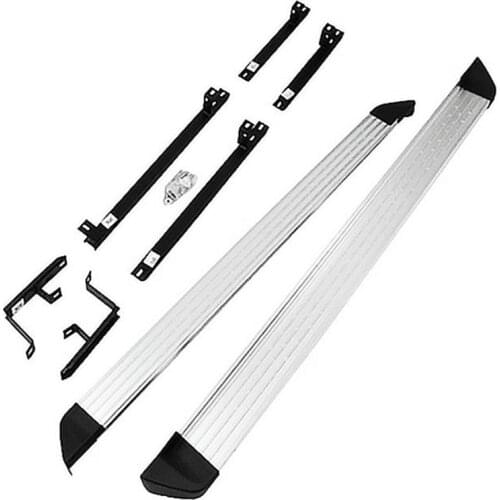 Car Body Parts Running Board Side Step For Nissan Qashqai 2007-2015 Aluminum Alloy Protector 2 Pieces Side Steps Nerf Bar