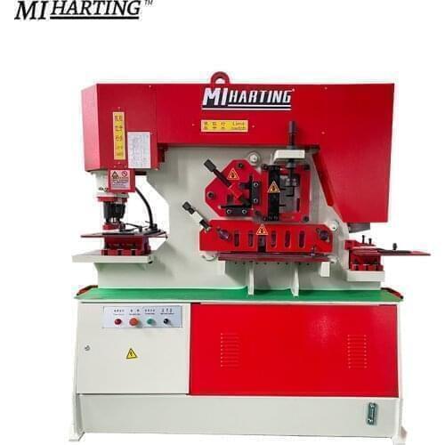 Sheet metal cutting and bending machine of Q35y 60tons hydraulic ironworker