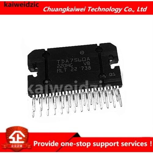Kaiweikdic New imported original TDA7560A TDA7560 Audio amplifier car audio power amplifier IC ZIP27 Integrated circuit