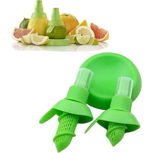 Lemon Citrus Sprayer Holder Plate Screw Lock and Pump Top 3 Piece Kitchen Cooking Tool 8CM/10.5CM