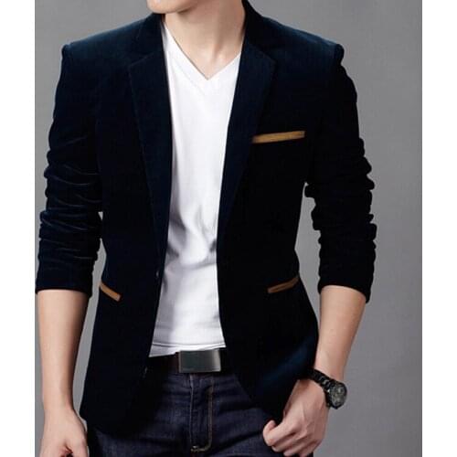 Mens Suit Jacket Autumn New Fashion High Quality Slim And Elegant Business Single Mouth Long Sleeved Mens Suit Evening Dress