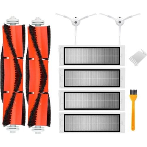 Accessories Kits for Xiaomi Roborock S50 S51 E25 S55 E20 C10 Roborock Robot Vacuum Parts Filter Side Brush Roll Brush