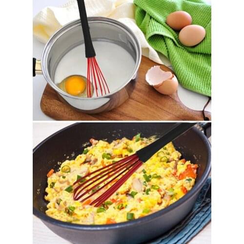 Mini Egg Beater Multi Kinetic Agitator Plastic Beater Egg Beater Hair Color Cream Mixer Kitchen Baking Accessories Home Tools