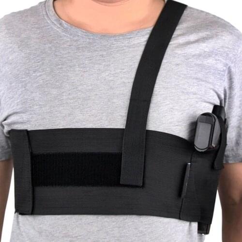 Durable Flexible Tactical Adjustable Belly Band Waist Holster Belt Girdle