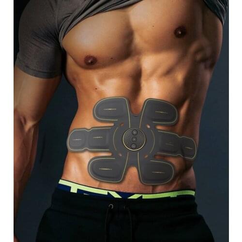 High-quality Abdominal Muscle Stimulator Intelligent Trainer EMS Microelectronics Technology Abs Fitness Equipment Muscles USB