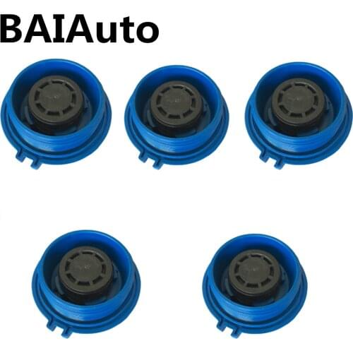 5PCS/Set 3B0121321 Radiator Cap Coolant Recovery Tank Cap For VW Jetta Golf Passat B5 AUDI A3 A4 A6 TT 1J0 121 321 V10-0490