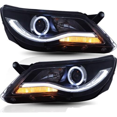 Car headlight Fit for VW TIGUAN LED head lamp DRL with turn signal