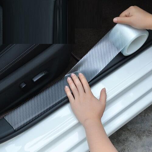 Car Stickers Door Edge Protector Bumper Protector Car Anti-Collision Tape Universal Car Door Sill Sticker Anti Scratch Film