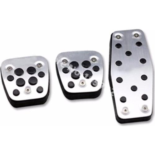 DEE Car Accessory For OPEL Vectra Astra Insignia AT/MT Fuel Brake Foot Rest Non slip pedals Plate,Accelerator brake Pads Sticker