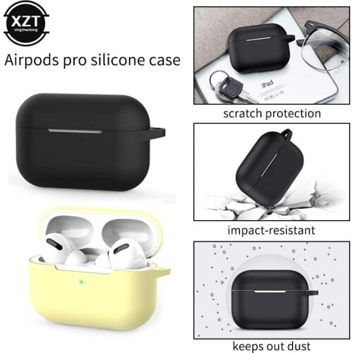 Case For Apple Airpods pro Case earphone accessories wireless Bluetooth headset silicone Apple Air Pod Pro cover airpods case