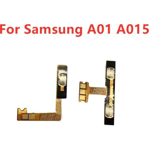 For Samsung A01 A015 Power Volume Side Key Button Flex Cable ON OFF Switch For SAMSUNG A015 Flex Cable Replacement Repair Parts