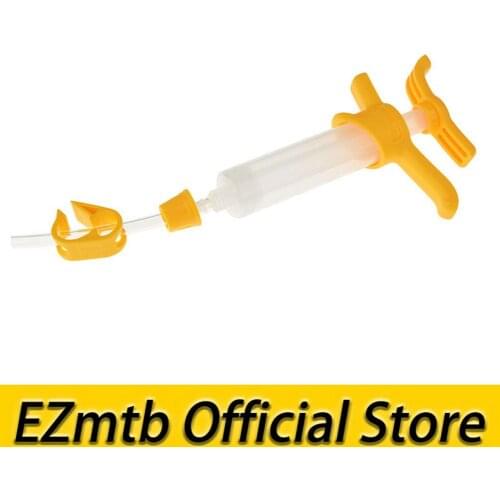 MTB Bike Hydraulic Disc Brake Mineral Oil Bleed Kit Funnel Syringe For SHIMANO SRAM Bicycle Brake Repair Tools Accessories