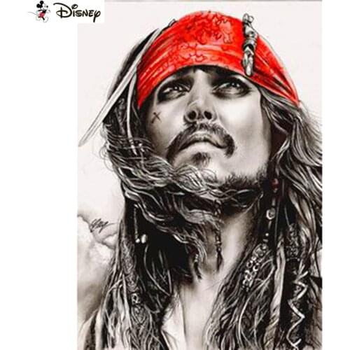 Disney Art 5D Diy Diamond Painting "Pirates of the Caribbean"Diamond Pictures Cross Stitch 3D Rhinestone Embroidery Decor A18476