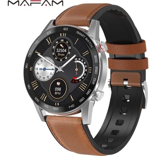 MAFAM DT95 Smart Watch Men Women 360*360 IPS Screen IP68 Waterproof Sports Smartwatch BT Call Watches for huawei xiaomi