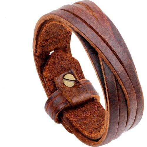 Fashionable cross leather bracelet for mens charm adjustable bracelet leather for womens bracelet jewelry leather