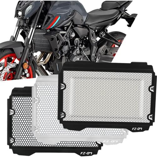 Motorcycle Aluminum Radiator Grille Grill Guard Cover Protector For YAMAHA MT FZ 07 MT07 FZ07 2021 Accessories MT-07 FZ-07 2021