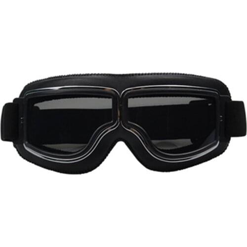 Motorcycle Accessories Vintage Goggles Glasses Outdoor Sports Leather Motocross Retro Goggles For harley ktm Aviator Glasses new