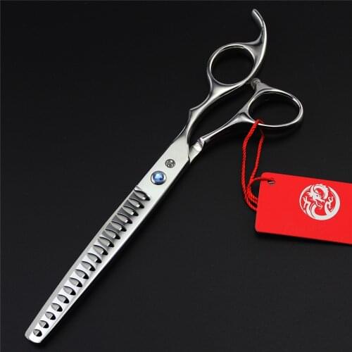 7 inch Dog Pet Thinning Scissors Grooming Shears Professional Pet Scissors High Quality Cat Hair Cutting Scissors Shark Teeth