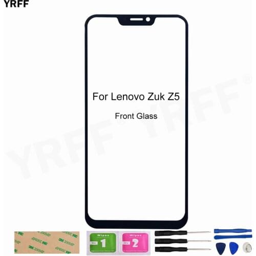 For Lenovo Zuk Z5 Front Glass Panel (No Touch Screen) Outer Glass Cover 6.2'' For Lenovo Zuk Z5 L78011 L78012 Assembly Parts