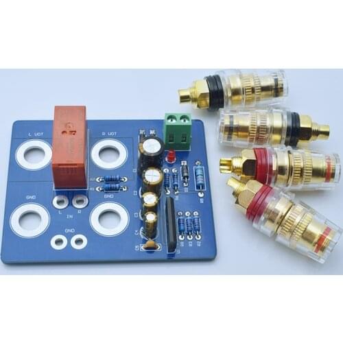 Fever Sound Speaker Protection Board UPC1237HA Straight Plug ZIP-8 Delay Low Internal Resistance Fever Capacitance Resistance