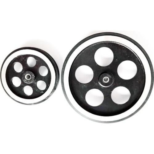 Rotary Encoder Gauge Meter Metal Wheel For Measuring Wheel 300mm 200mm And 4/5/6/7/8/9/10mm DIY Robot Car Toy Kit by My Factory
