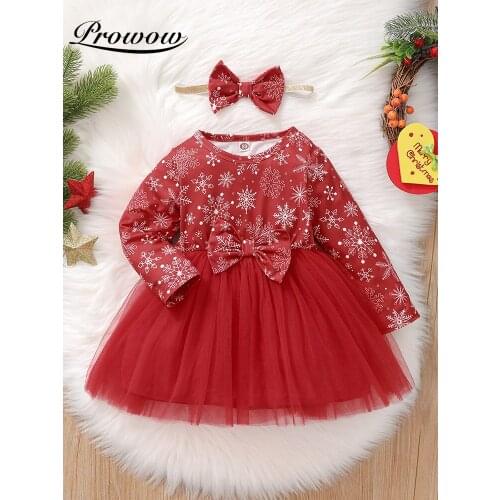 Праздничные платья для малышек Prowow China At AliExpress