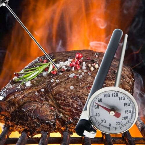 Kitchen Thermometers High Temperature Resistance Cooking Barbecue Milk Meat Baking Oil Temperature Meter