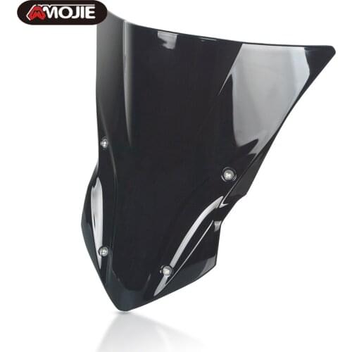 Z900 Motorcycle Windshield Windscreen Windproof Double Bubble ABS Wind Shield For Kawasaki Z900 2017 2018 2019 2020 Motorbike