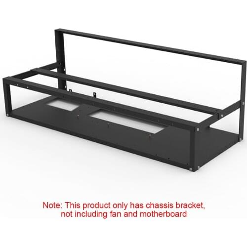 12 GPU Open-pit Mining Machine Frame Case Mining Coin Ring Support Bracket Case Frame Transfer Mining Rack