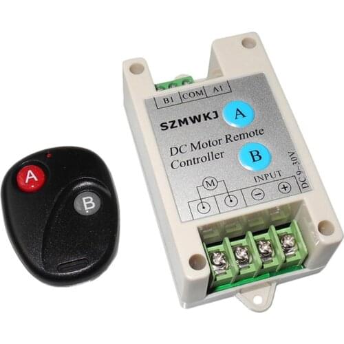 12V/24V DC Motor Controller Motor Wireless Remote Control Switch System Tubular Motor Controller Forward Reverse