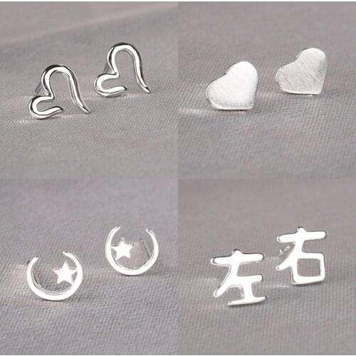 925 Sterling Silver Pin Popular accessories, exquisite small earrings, 2021 New Years gift
