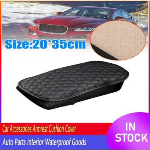 Car Accessories Armrest Cushion Cover Center Console Box Pad Protector Durable And Practical To Use Car Accessories Universal