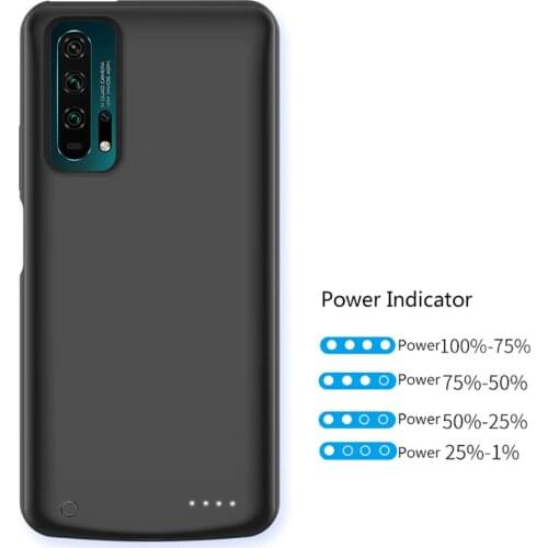 Phone case For Huawei Nova 5T Slim Battery Charger Case Backup Powerbank Charging Cover For Huawei Nova5t Charging Back covet