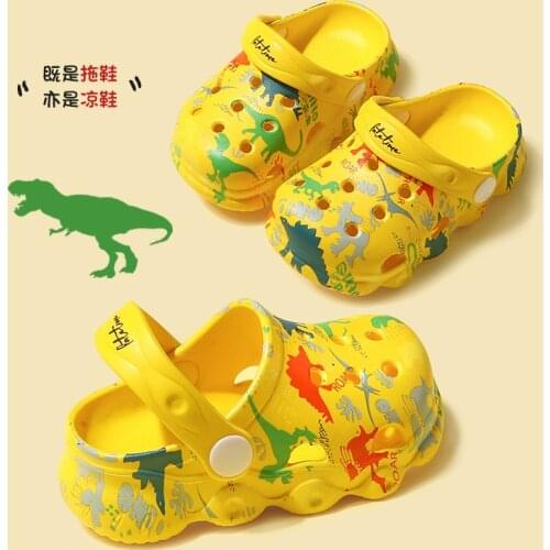 Childrens hole shoes summer boys and girls' Baby Slippers